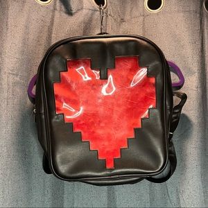 Pixel Heart Ita Pin Bag from Kickstarter